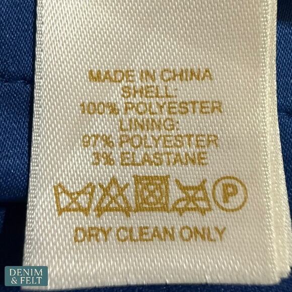 Kate Spade “Shirt the Rules” Floral Pencil Skirt Bold Blue Pink Garden Chic 8 - Picture 9 of 12